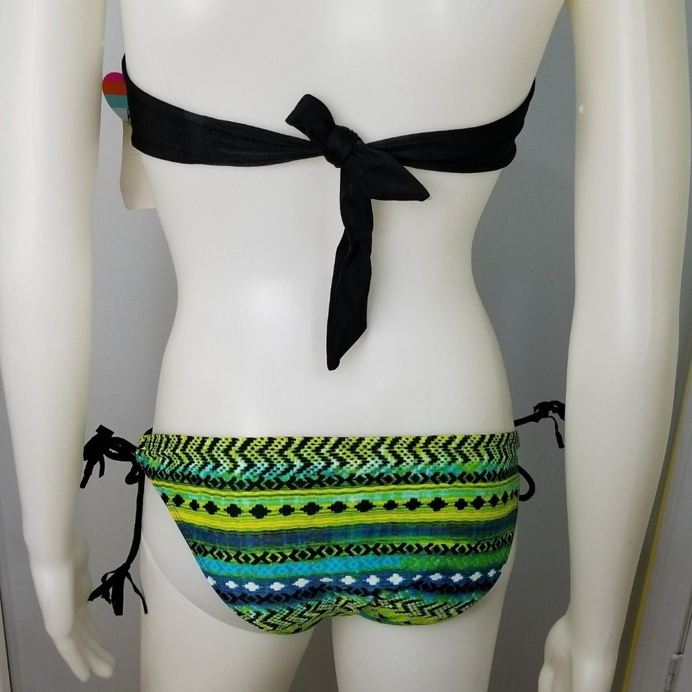 Raisins Women Swimsuit 2Pc Bandeau Sz S - Picture 6 of 8